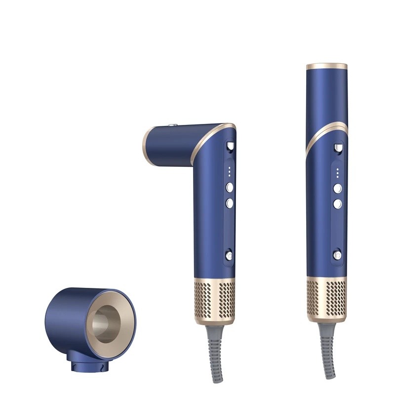 เครื่องหนีบผม Ionic Flex & ไดร์เป่าผมทรงพลังพร้อมแปรงผม Auto-Wrap Air Styler & Concentrator*--&