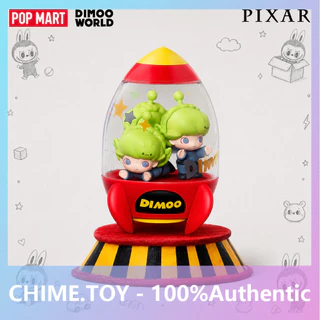 [secret] POPMART DIMOO WORLD x PIXAR Joint Series Figure Mystery Box ของขวัญเล่นอินเทรนด์