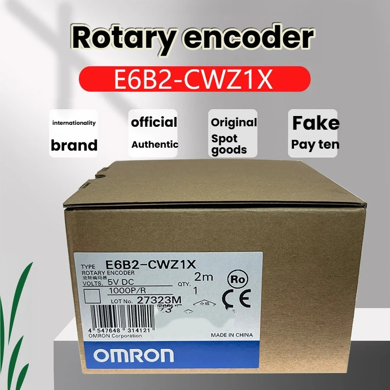 Omron แท่นเข้ารหัสหมุนได้ E6B2-CWZ1X E6B2-CWZ5B CWZ3E 360P 1,000P 2,000P
