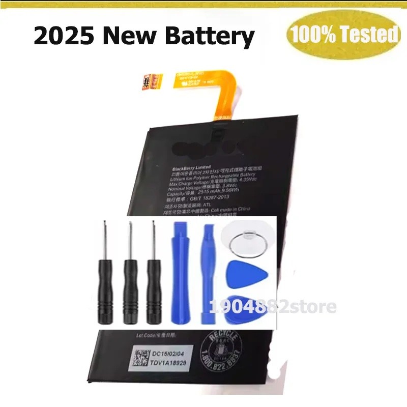 BPCLS00001B แบตเตอรี่สําหรับ BlackBerry Q20 คลาสสิก SQC100-1 SQC100-3 2515mah 9.56wh 3.8v คุณภาพสูง