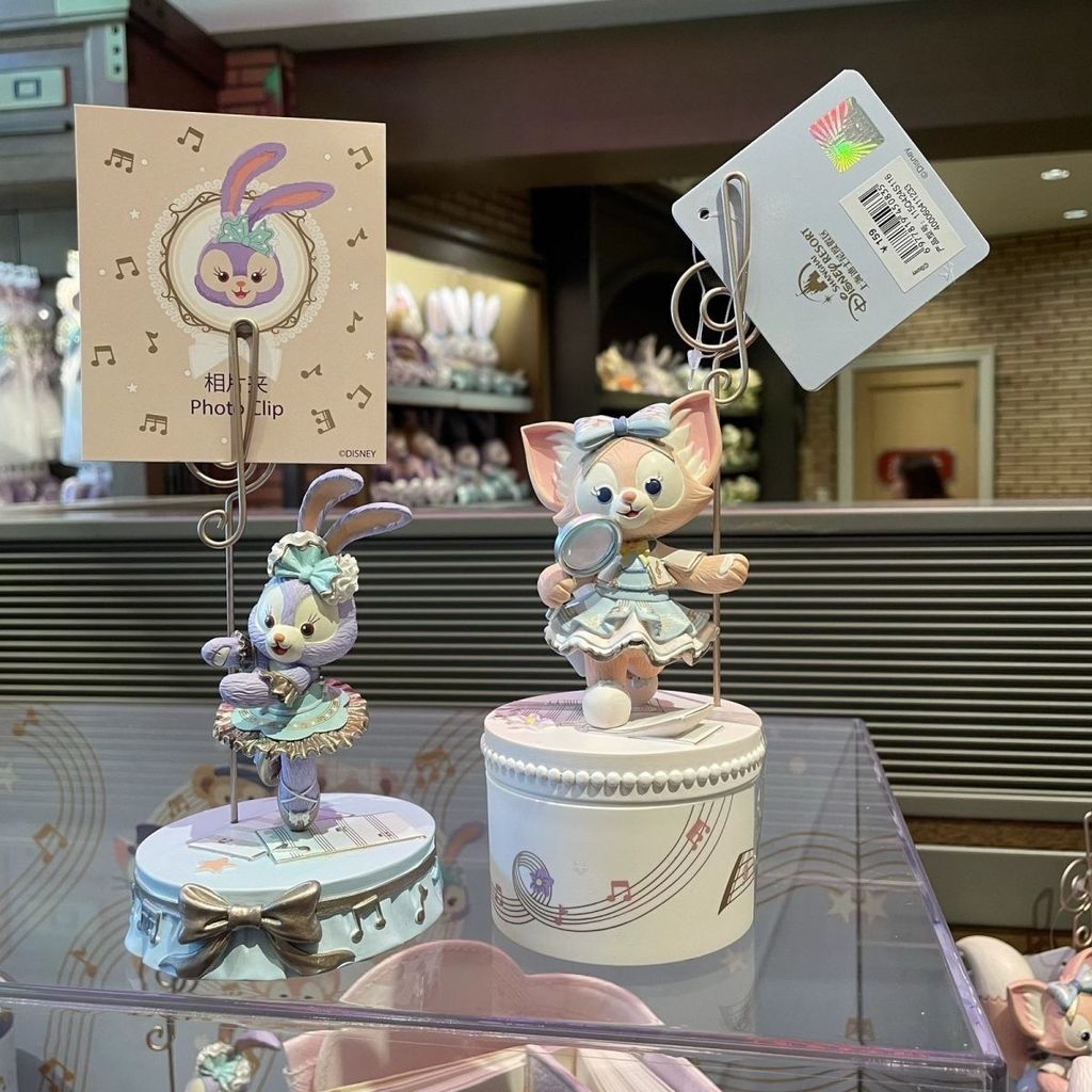 ข้อเสนอพิเศษ Shanghai Disney Domestic Daigou Star Dream Lingna Belle Photo Clip Star Dream Star Delu Photo Clip Jewelry
