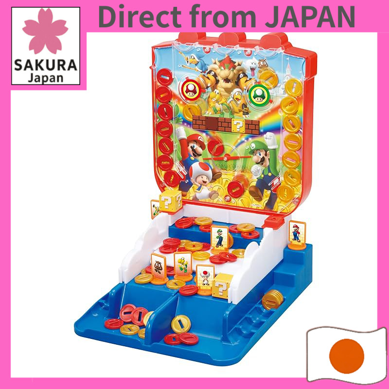 EPOCH Super Mario Jackpot! Lucky Coin Game ST Mark certified Ages 4 and up Toy Game Players: 1-2 EPO