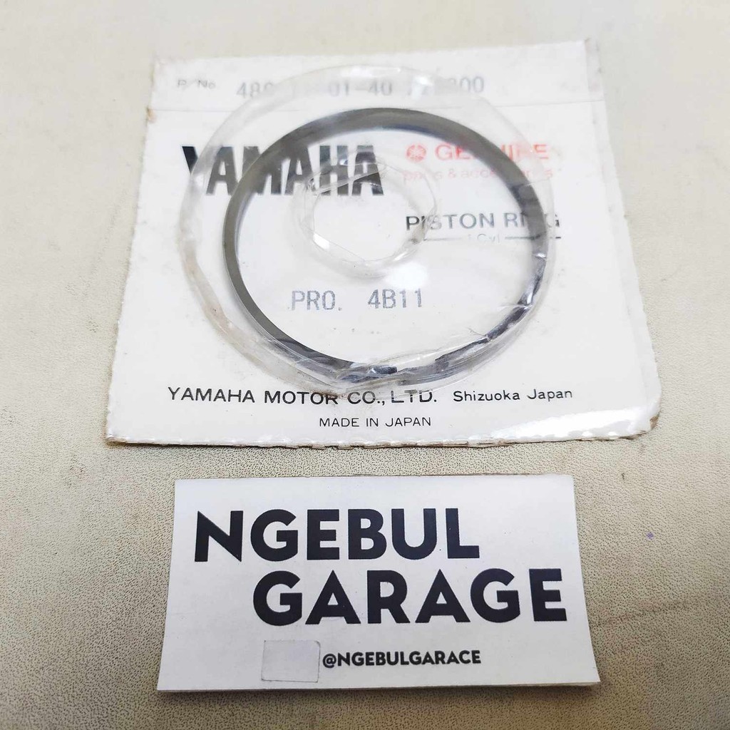 แหวนลูกสูบ Yb100 YB 100 OS100 YAMAHA 486 11601 40