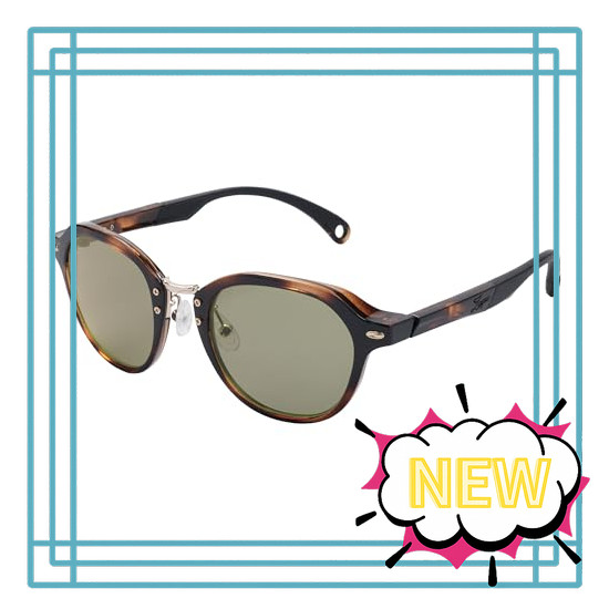 Zeque Polarized Sunglasses Julia F-2152 Black Demi TRUEVIEW SPORTS/SILVER MIRROR