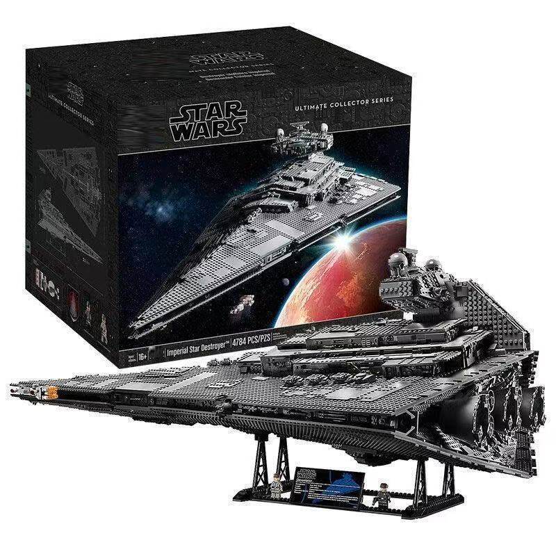 เลโก้บล็อกตัวต่อ Star Wars UCS เกรด Imperial J-Starship 75252 ขนาดใหญ่ความยากสูงประกอบ Play