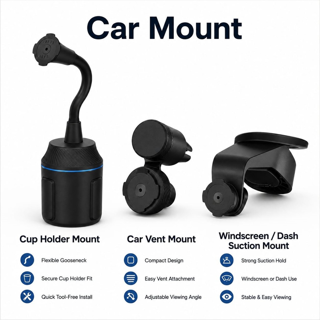 QL รถ QUAD MOUNT LOCK