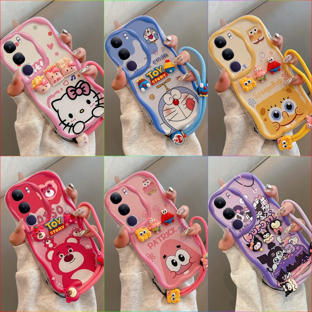เคสสําหรับRealme C100iเคสซิลิโคนอ่อนนุ่มป้องกันการตกน่ารัก