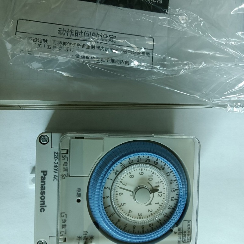 สวิตช์ตั้งเวลา Panasonic รุ่น TB38809NC7S ของแท้ใหม่เอี่ยม พร้อมการรับประกันหนึ่งปี