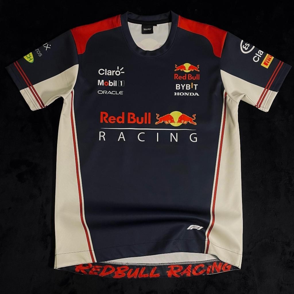 [ขายดี] เสื้อยืดแขนสั้น Red Bull Red Bull เสื้อคอกลมเดียวกันสําหรับผู้ชายและผู้หญิง | เทรนด์ลําลองอเ