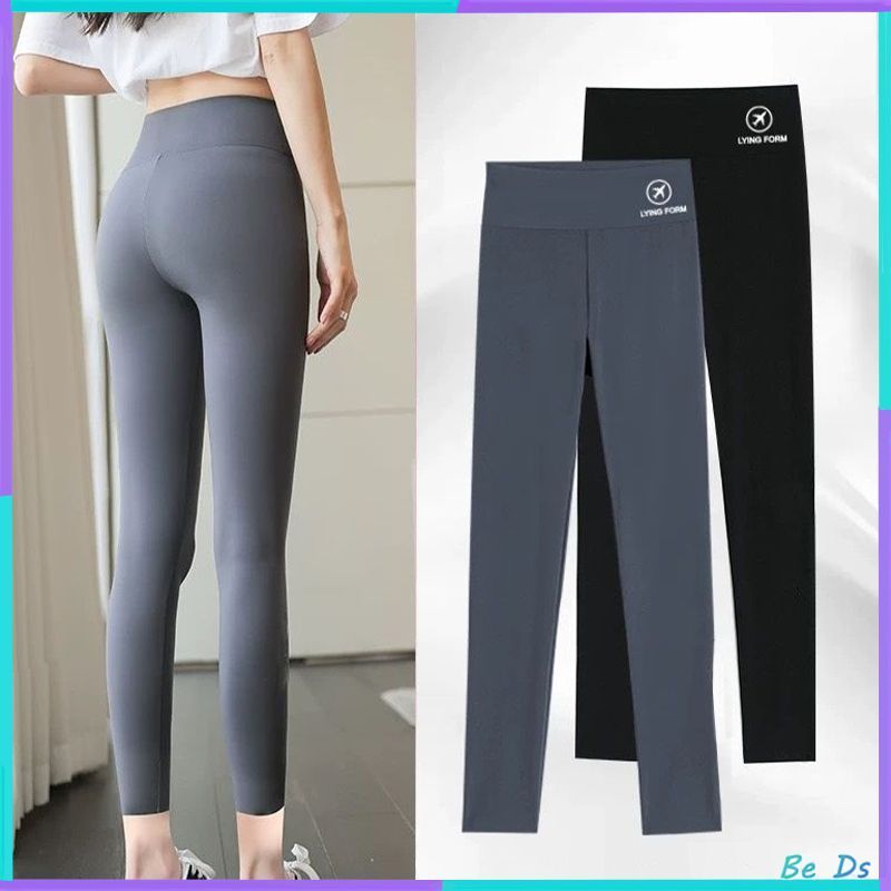【พร้อมส่ง】อัพเกรดใหม่ ยืดดีกว่าเดิม กางเกงโยคะขายาว กางเกงเลกกิ้ง ออกกำลังกายผู้หญิง ทรงสวย ผ้านิ่มใส่สบาย กระชับต้นขา