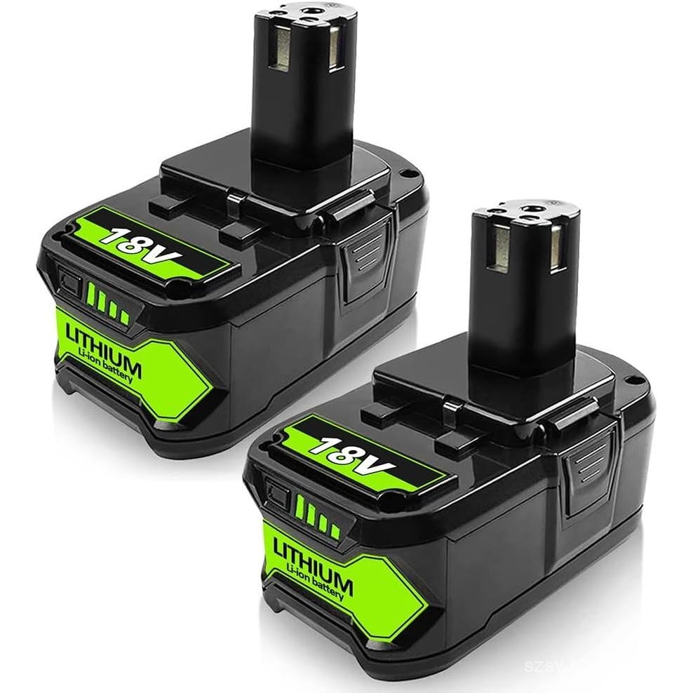 ไอออน, เวลา 72W/4.0A, เะสําหรับ Ryobi, แบตเตอรี่ 18V, ใช้งานร่วมกับ Ryobi P102 P103 P104 P105 P107 P