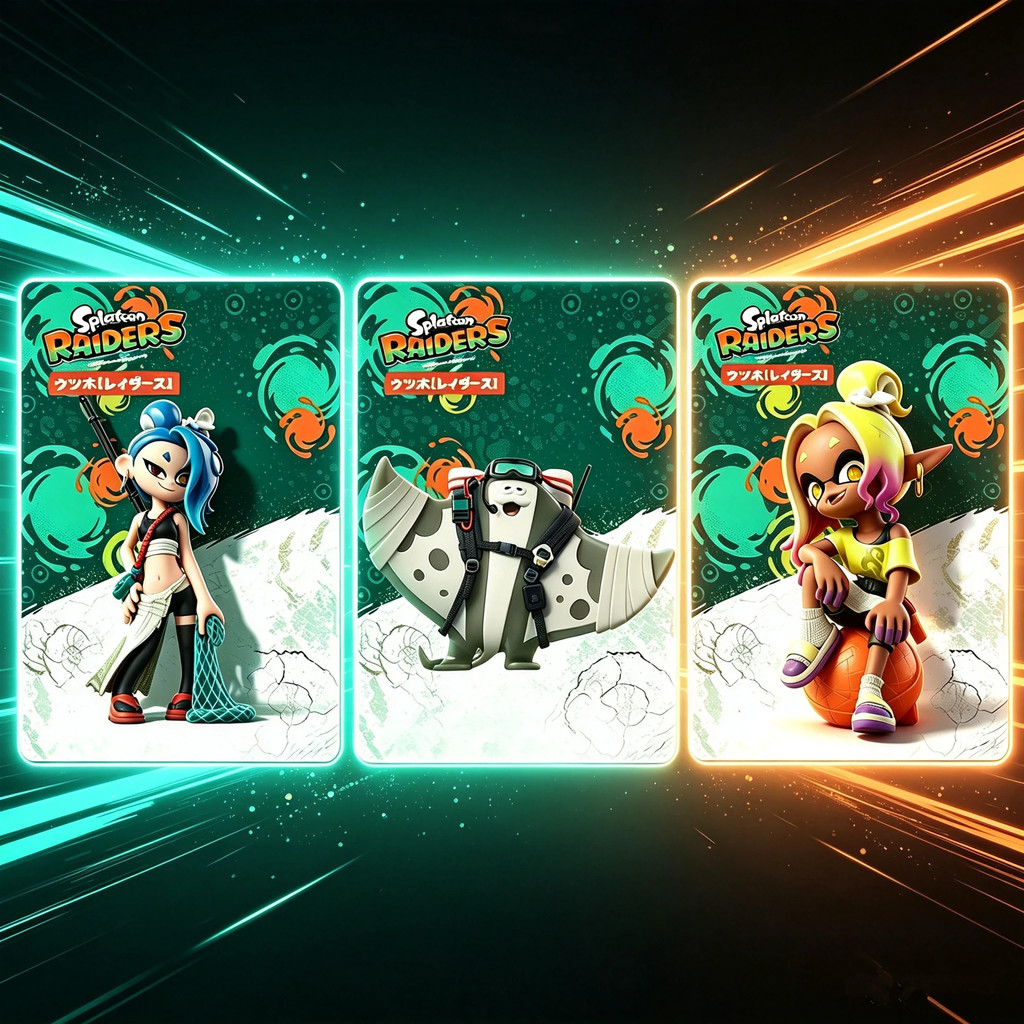 การ์ด Nintendo Switch 2 Splatoon Raiders Amiibo