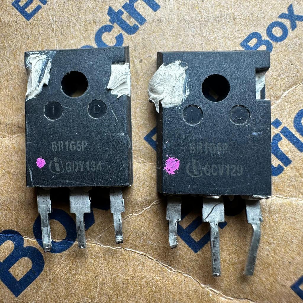 Mosfet 6R165P 21A 650v การกําจัดเดิม