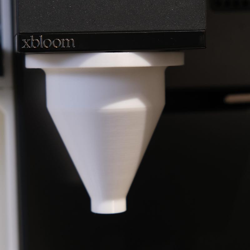 Suzhi xlloom 3D Printing Bean Warehouse Powder Receiver Filter Cup Extension Bracket Storage Rack