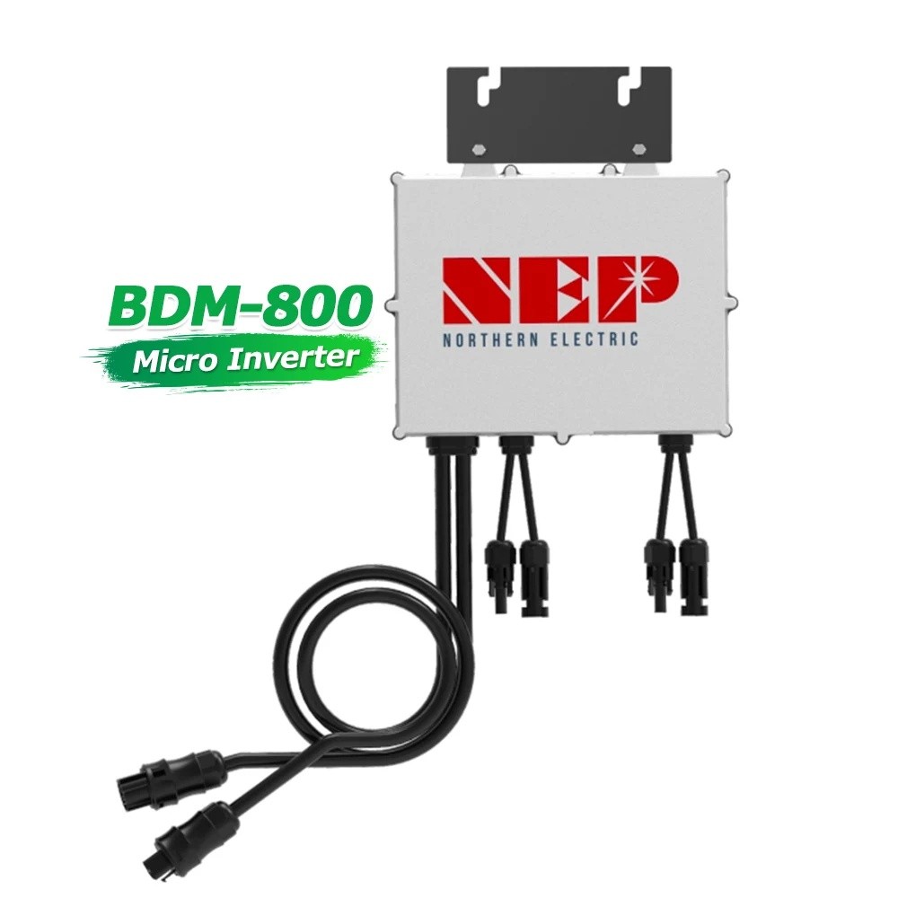 ในสต็อก NEP Micro Inverter 800w Micro Inverter แผงโซล่าเซลล์พร้อมระบบพลังงานแสงอาทิตย์พลังงานขนาดเล็