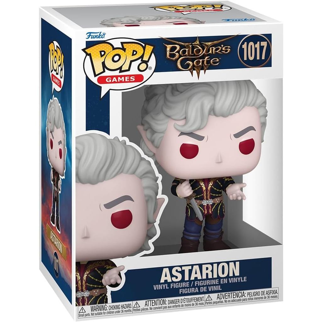 Funko Pop Games: Baldurs Gate - Astarion - 1/6 Odds สําหรับ Rare Chase Variant - (สไตล์ May Vary) - 