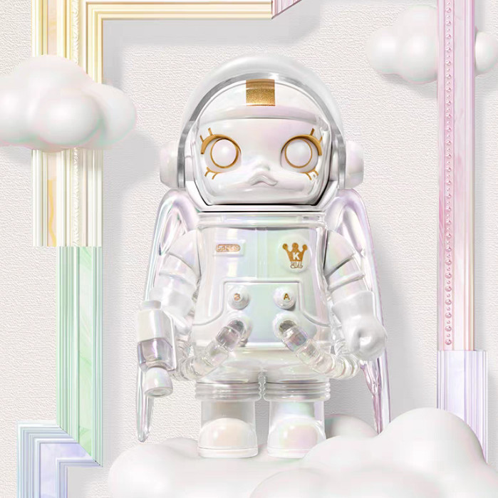 Secret MOLLY MEGA SPACE MOLLY 100% V1 V2 V3 V4 ซ่อนอินเทรนด์เล่นของขวัญวันเกิดตกแต่งของเล่น F1YN