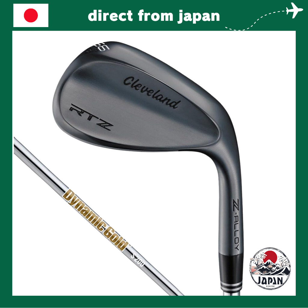 Cleveland Golf RTZ Black Satin Low Bounce 6° Wedge 58° Dynamic Gold S200 Right Hand 2025
