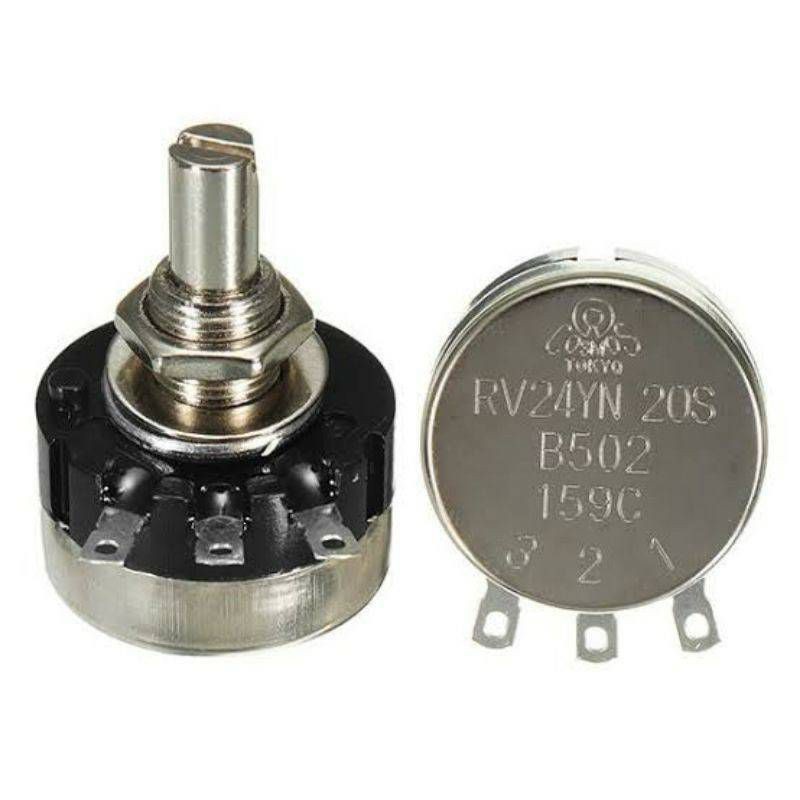 ถูกทน VR. วอลลุ่ม    รุ่น RV24YN100โอม. 200โอม 500โอม 1K 2K3K 5K 10K 20K 50K.100K 200K 250K.500K 1M 