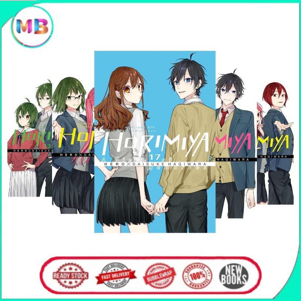 Horimiya Manga Vol.1-17 ปกอ่อนภาษาอังกฤษ A5
