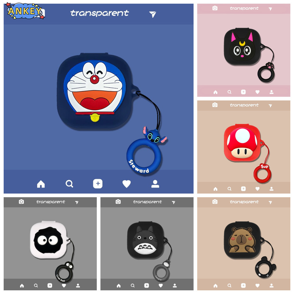Cute Cartoon Cover for Beats Fit Pro Case Lovely Duck Soft Silicone Earphone Case Accessories Earbud