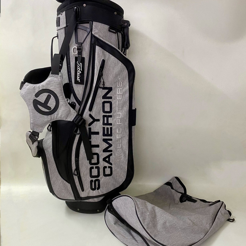 ใหม่ scotty Cameron Canvas Bracket Ball Bag Ultra Light Cameron Golf Bag Unisex ok