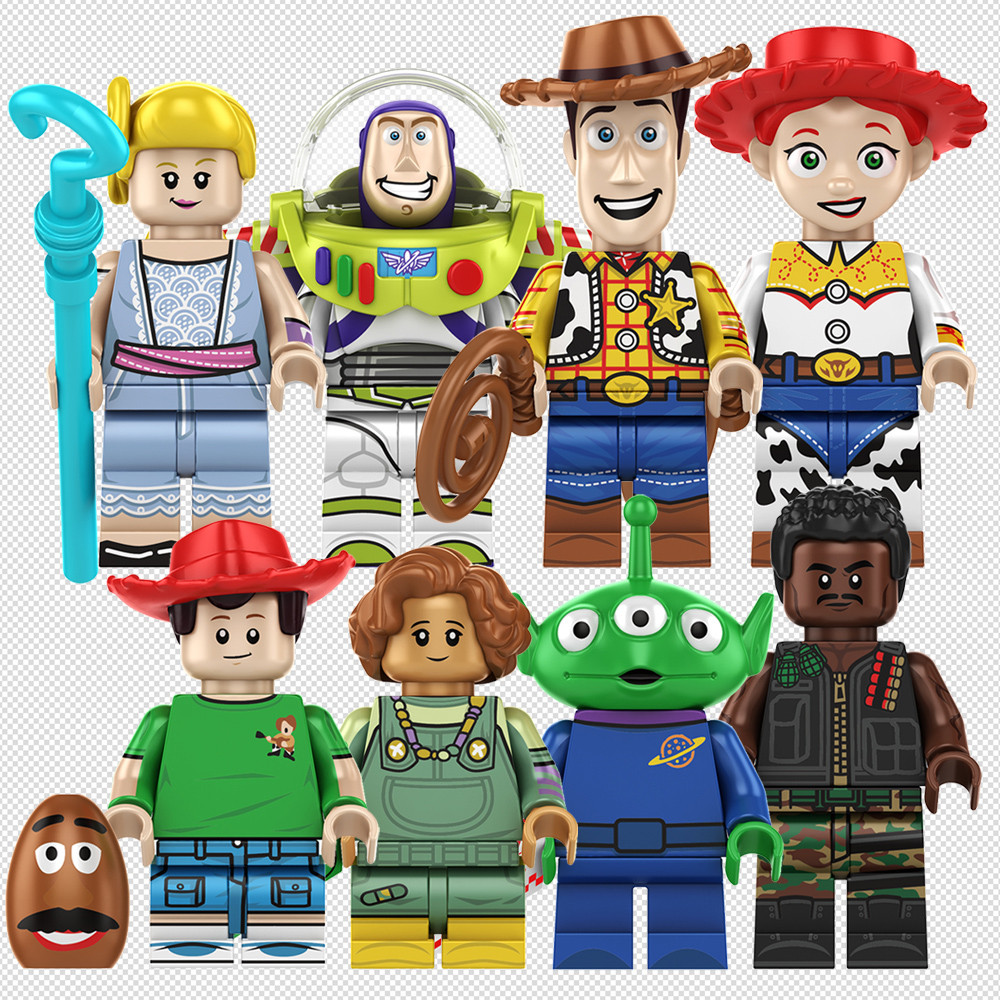 Hot Toy Story 5 Bo Peep Alien LGM Mr Potato Head Bonnie Andy Lilypad ตัวเลขของเล่นตุ๊กตาสะสม