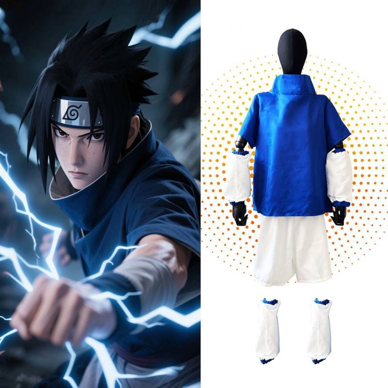 Naruto Junior Sasuke Cosplay Costume Naruto Junior Sasuke Cosplay Costume YseC