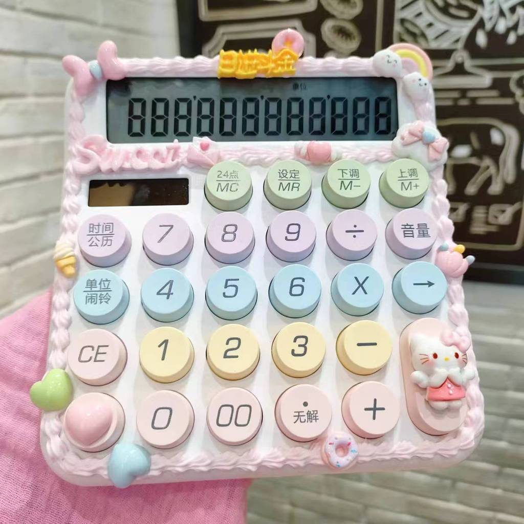 2026 สินค้าใหม่ Dopamine Voice Multi-Appearance Multi-Function Calculator Dedicated Mechanical Keybo