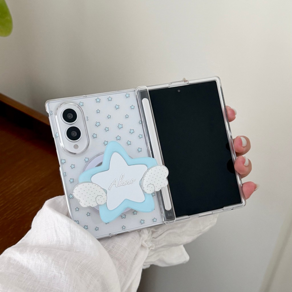 Samsung Z Fold 8 เคสโทรศัพท์ใหม่ Central Axis Protection Phone Chain Samsung ZFold8 เคสป้องกัน