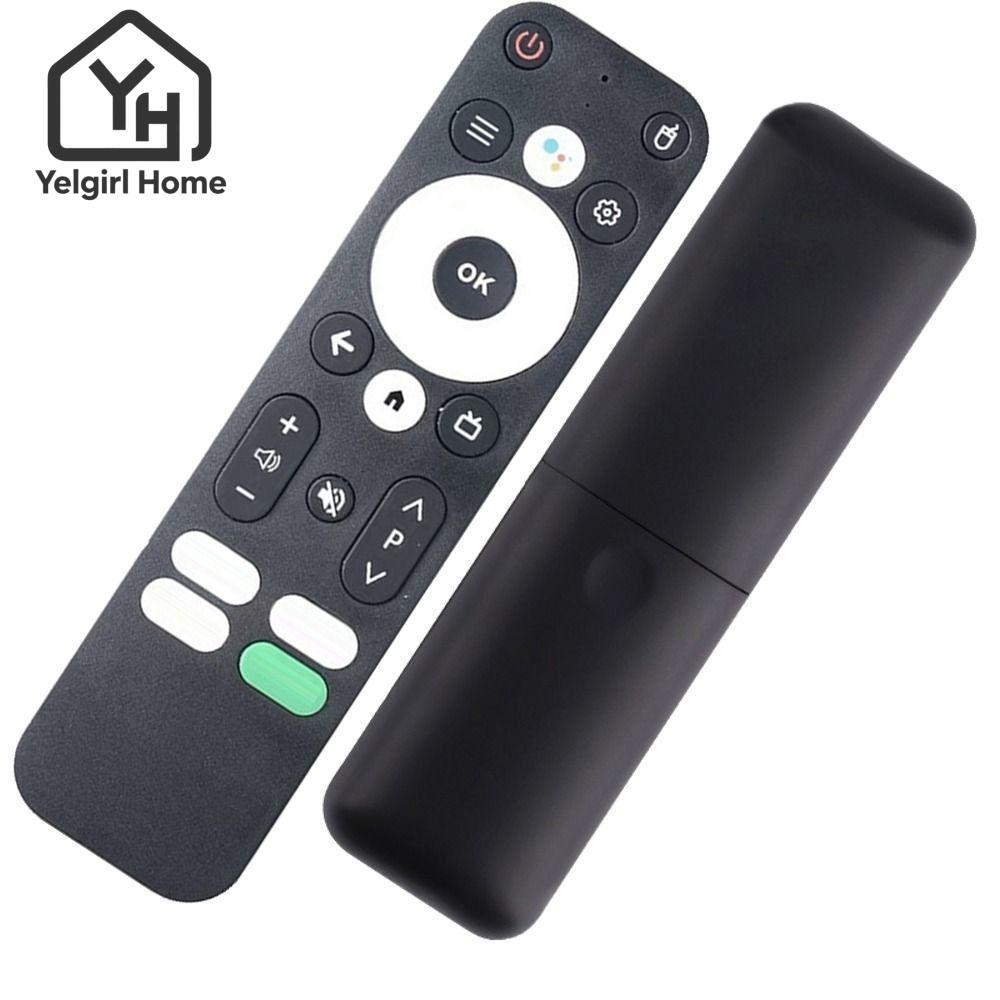 YELGIRLB รีโมทคอนโทรลทีวี,เปลี่ยนรีโมทคอนโทรลเสียงมัลติฟังก์ชั่น,อเนกประสงค์ 2025 4K Certified Andro