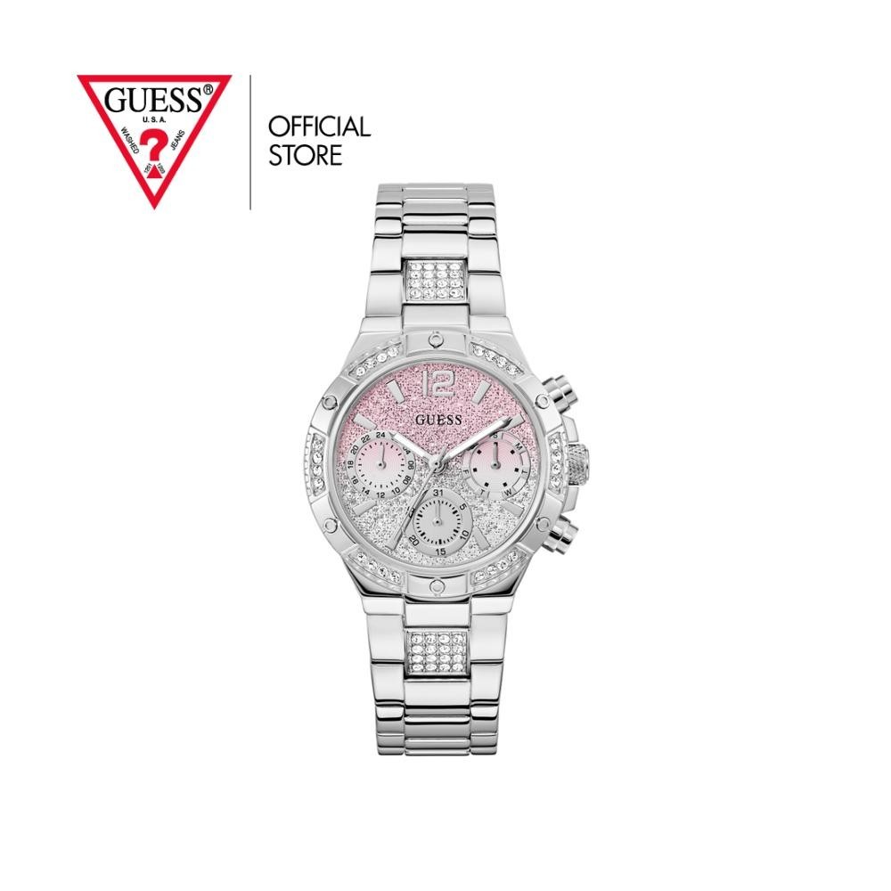 GUESS นาฬิกาข้อมือ รุ่น HARLOW GW0950L1 สีเงิน