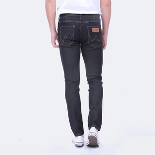 WRANGLER กางเกงยีนส์เอวต่ำทรงรัดรูป BRYSON รุ่น WR WR14X23N แรงเลอร์ กางเกงยีนส์ เสื้อผ้าผู้ชาย กางเกงผู้ชาย DENIM