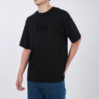 LEE เสื้อยืดแขนสั้นผู้ชาย รุ่น LE FC25MTSSC07 สีดำ