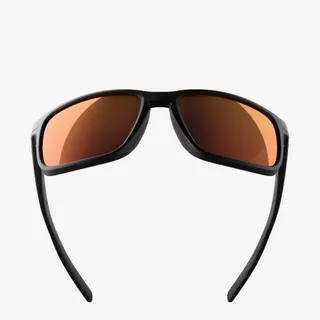 Decathlon Polarised Sunglasses Category 3 แว่นกันแดดเลนส์โพลาไรซ์ประเภท 3 รุ่น Explore 500 Sqr - Black/Orange