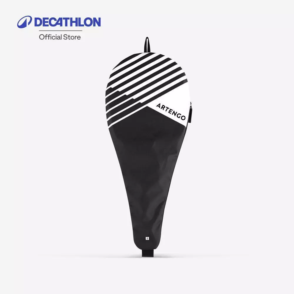 Decathlon Tennis Racket Cover Tc กระเป๋าใส่ไม้เทนนิสรุ่น Tc - Black/White