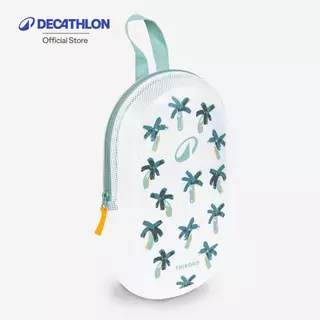 Decathlon Waterproof Swimming Pouch 6L Transparent ถุงเก็บของว่ายน้ำขนาด 6 ลิตร (แบบใส) - Green
