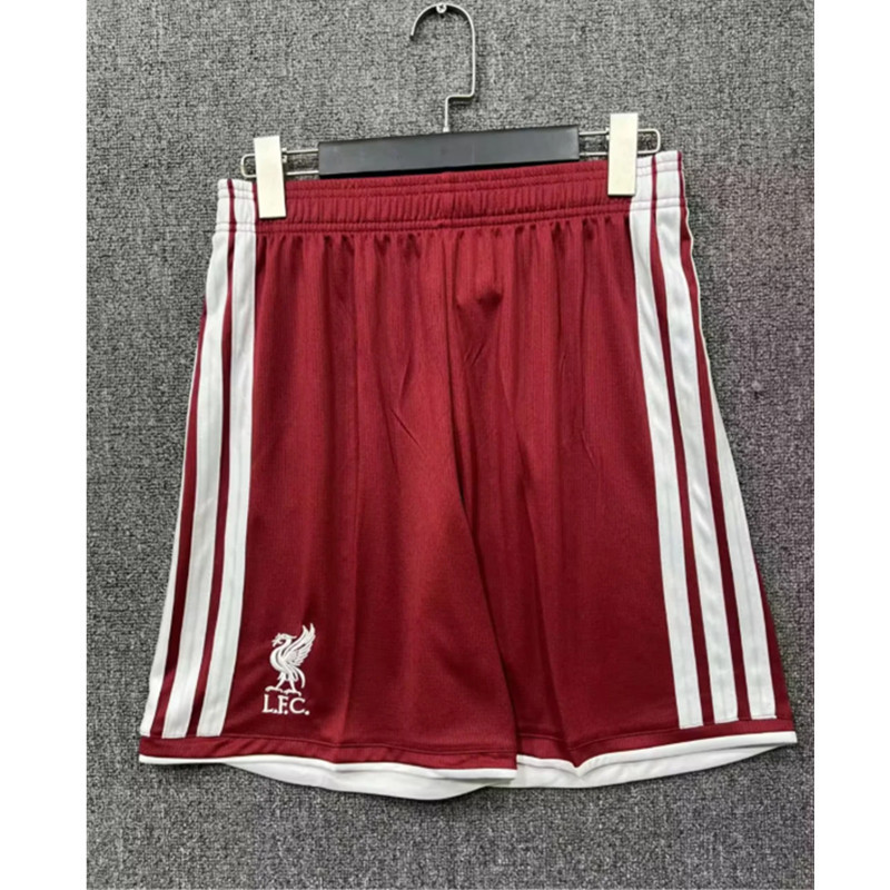 2026 2027 Liver-POOL Home Red Soccer Shorts กางเกงฟุตบอลใหม่