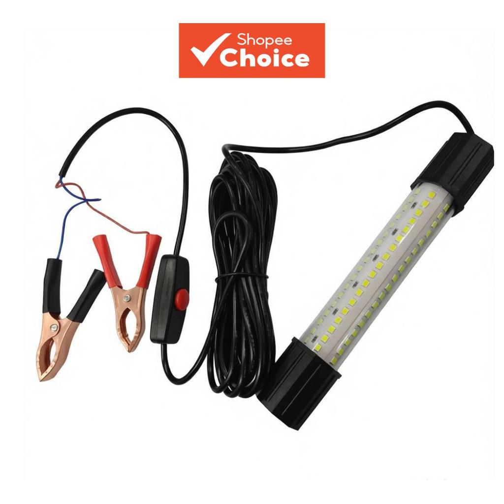 Submersible 12V 180 ไฟเหยื่อ LED 1000 Lumens สําหรับโคมไฟเรือตกปลาลึก 14W