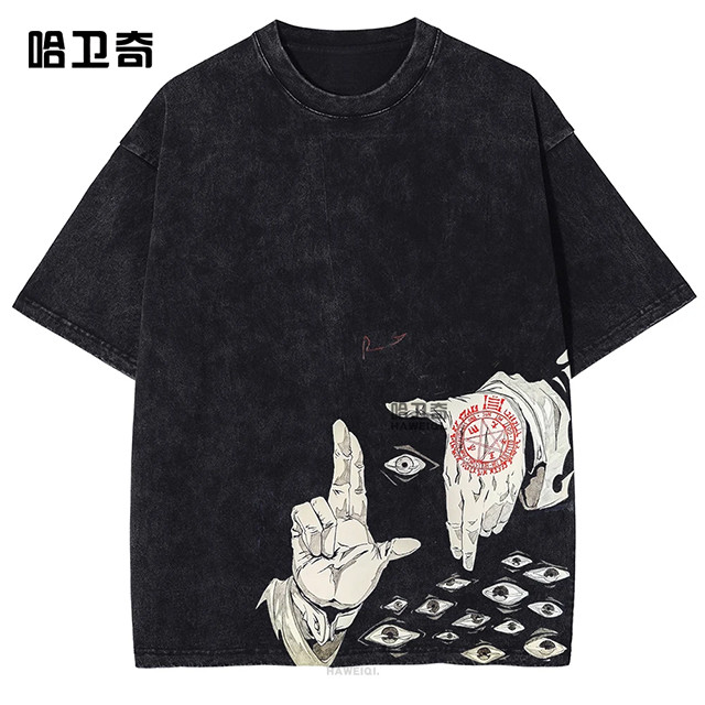 Anime Hellsing Alucard Grafiica Lavata T Shirt เสื้อยืดแขนสั้นผู้หญิง