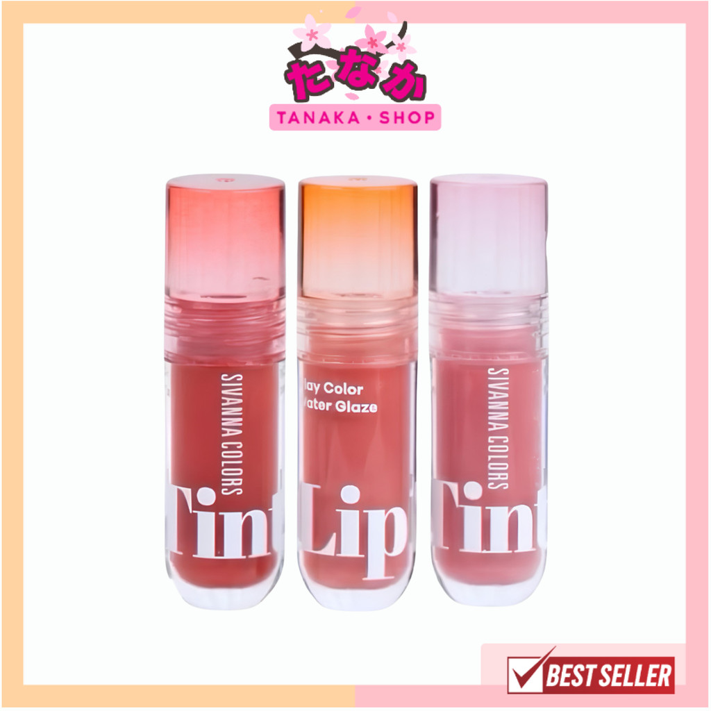 🔥แท้/ดีลสุดคุ้ม/ไลฟ์ทุกวัน🔥(1ชิ้น) HF940 Sivanna Colors Play Color Water Glaze Lip Tint 3.1g