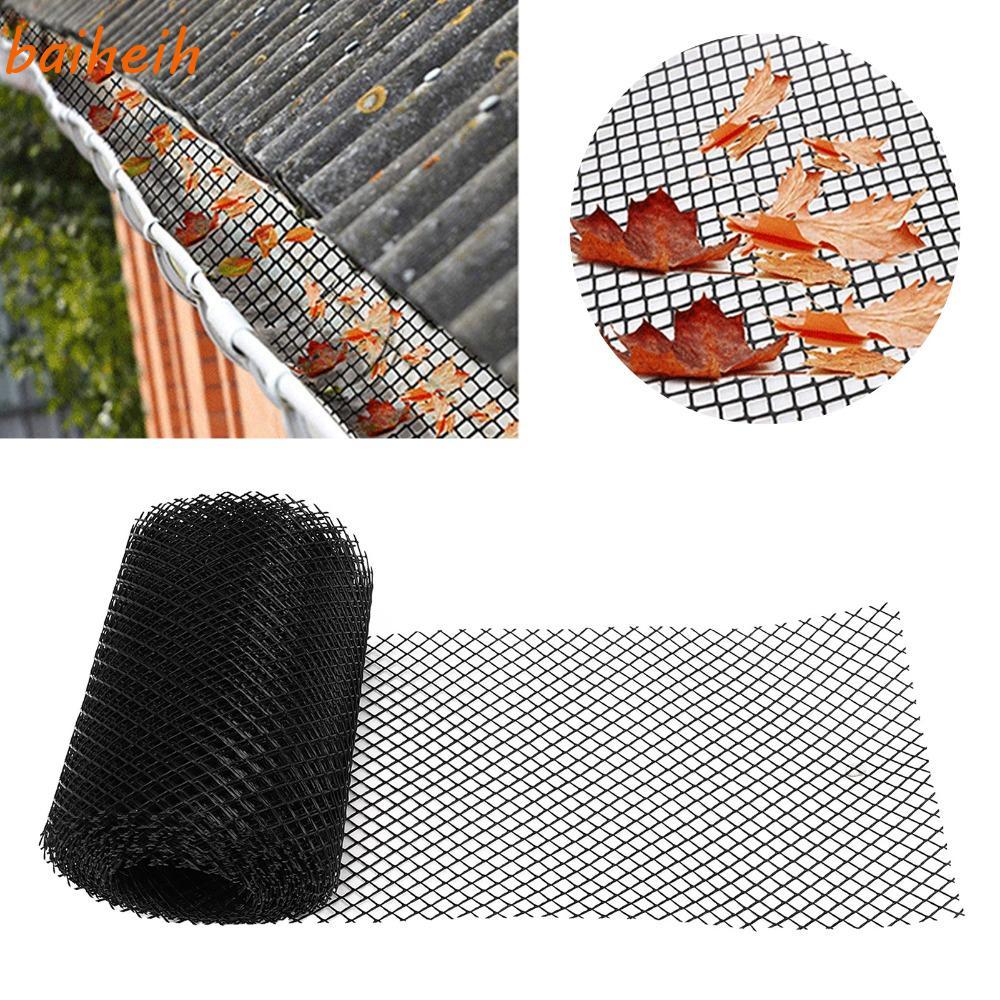 BAIHEIH Gutter Guard Mesh Roll,พลาสติกกรองเศษGutter Leaf Guard Roll,นํากลับมาใช้ใหม่ติดตั้งง่ายพลาสต