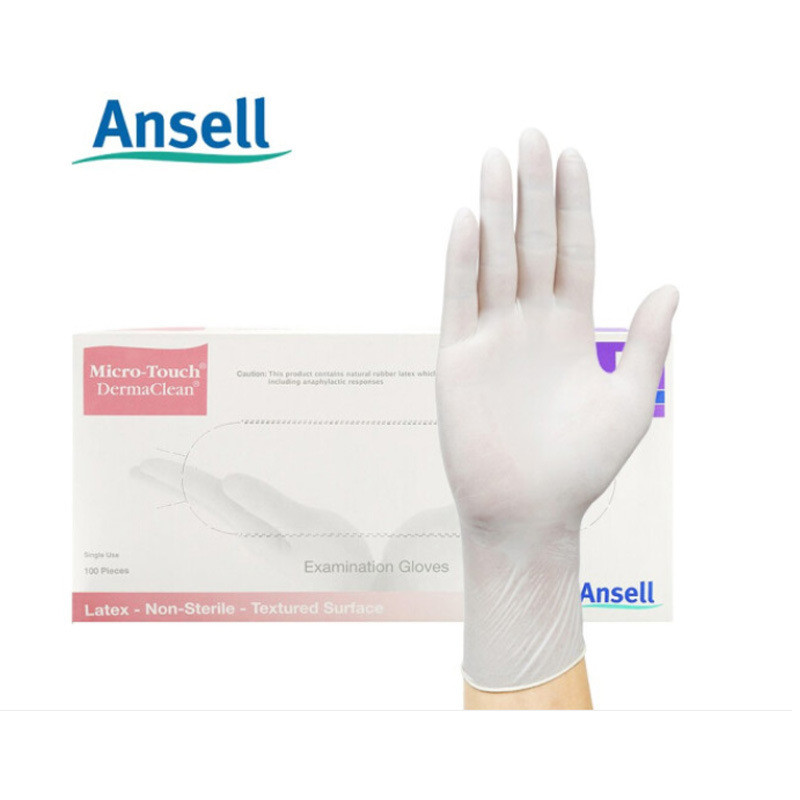 Ansell Ansell 457 ถุงมือล้างจานยางแล็บแบบใช้แล้วทิ้งงานบ้านถุงมืออาหาร CNNT