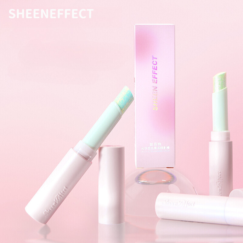 美多✨SHEENEFFECT Eyeshadow Eyeshadow Stick One-Touch Highlighter Stick Brightening Long-Lasting Multi-