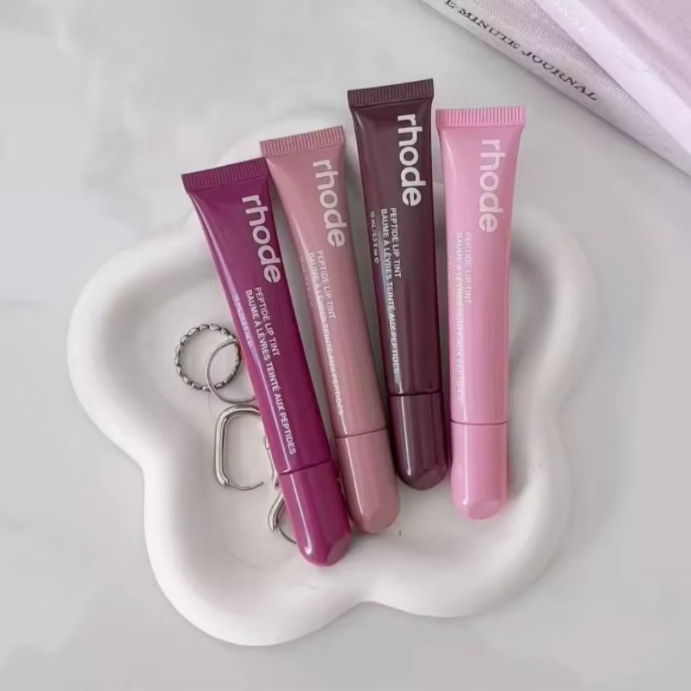 FEBBILY Rhode Lip Gloss Hydrating Moisturizing Lip Makeup Tinted Liquid Lipstick