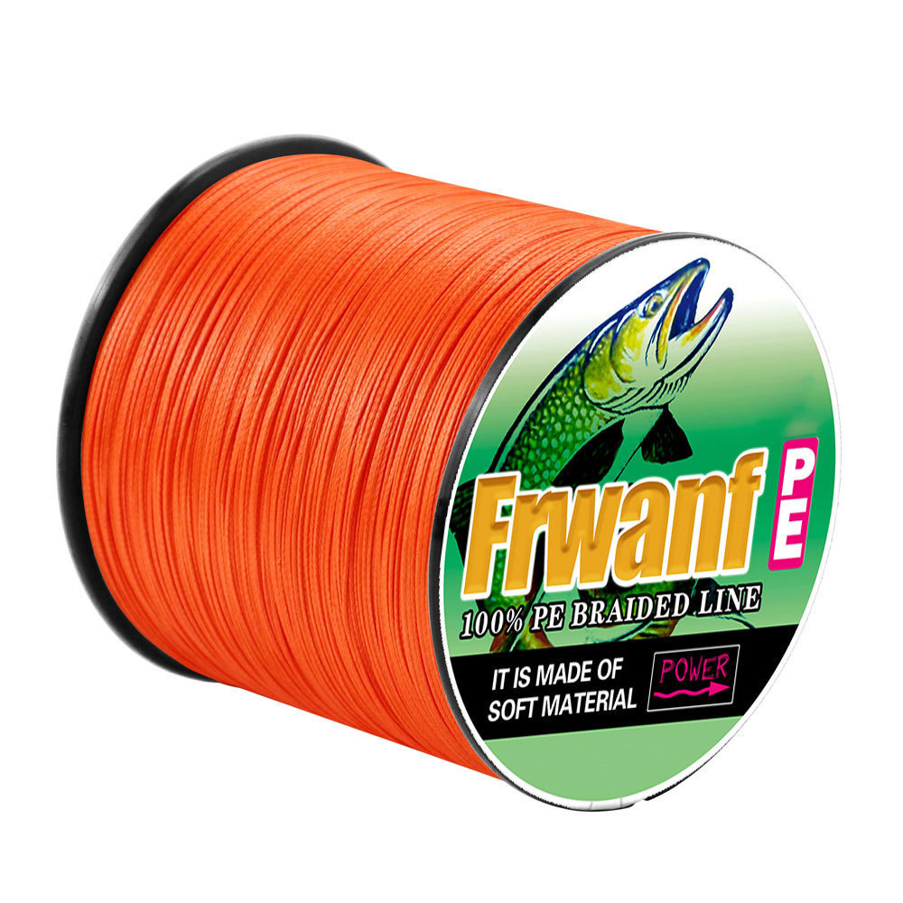 FRWANF 300M 16 Strands สายถักปลาคาร์พสายตกปลาถักสายตกปลาทนทาน 100% PE spesca PE สายตกปลาสาย PE