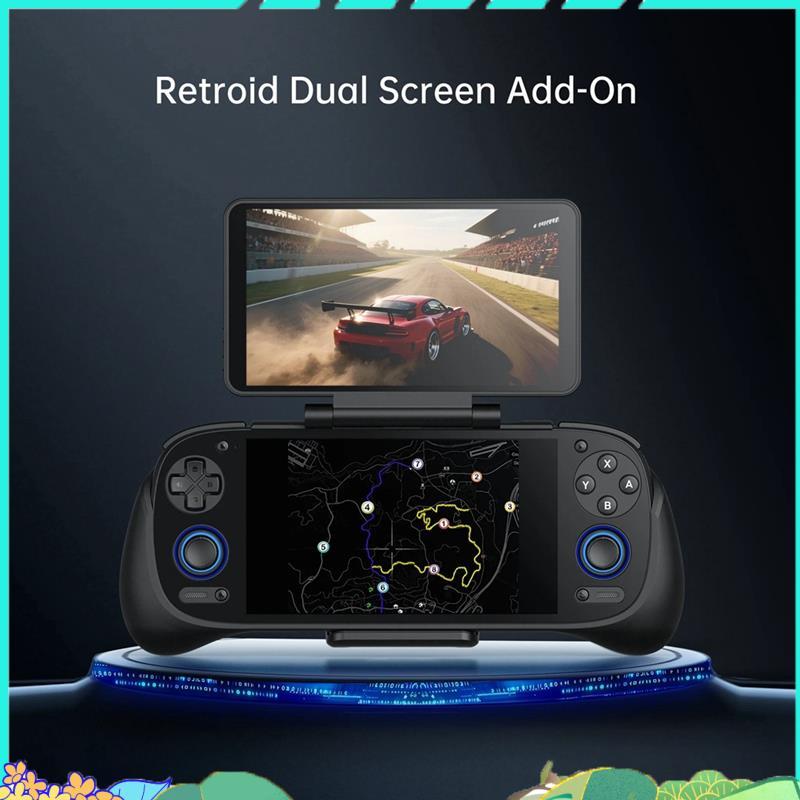 หน้าจอคลิปด้านหลัง OLED 5.5 นิ้ว Dual Screen Add-on สําหรับ 5 RP5/RPmini V2/RP4 Pro จอแสดงผลขยาย
