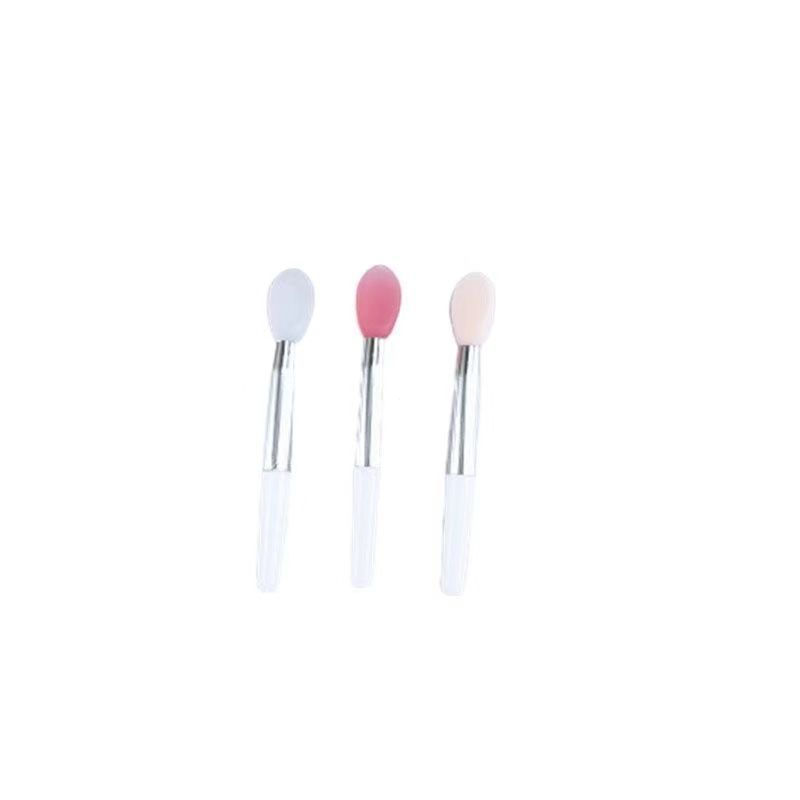 New Product#Silicone lip mask brush, small lip brush, mini travel portable soft-tipped lipstick brus