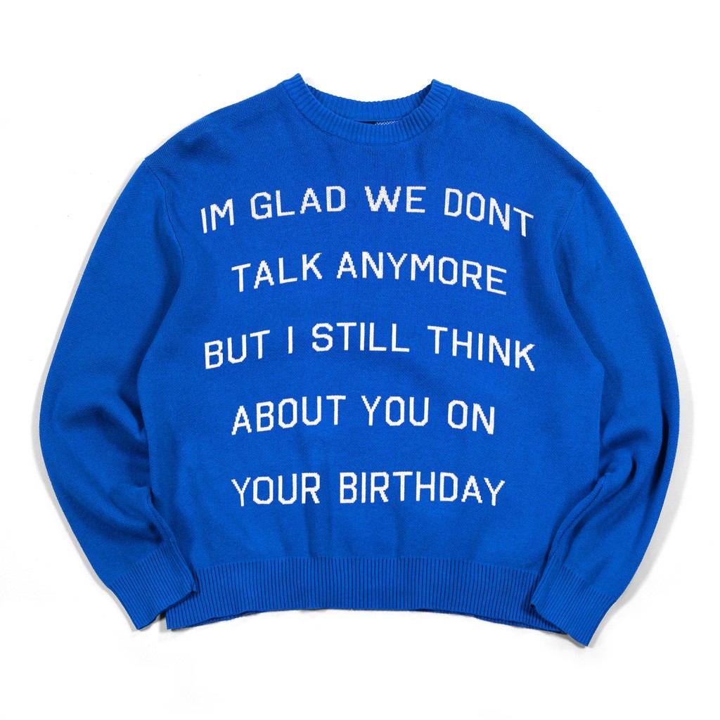 Tazkia Blue Thanksinsomnia Sweater
