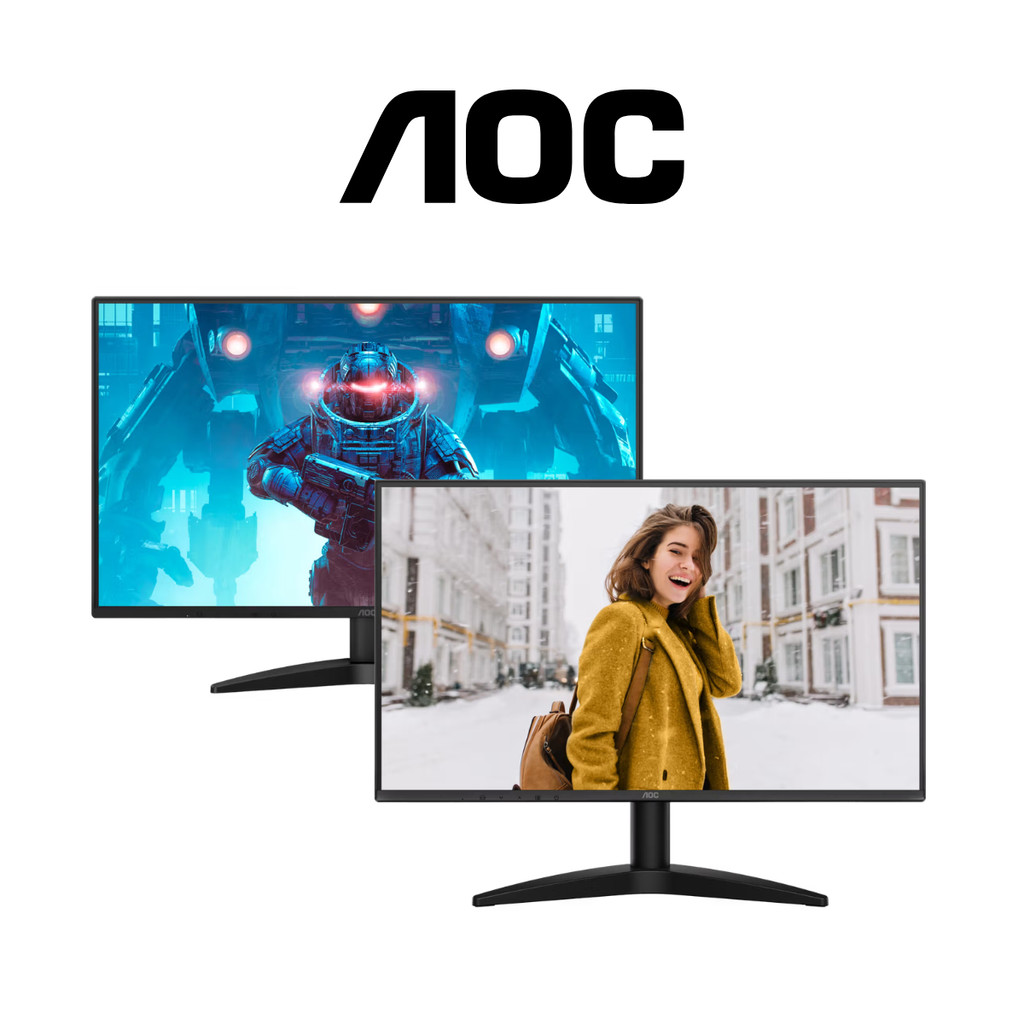 AOC MONITOR (จอมอนิเตอร์) 24B36X / 27B36X / 24B36XE / 27B36XE IPS FHD 144Hz รับประกัน 3 ปี